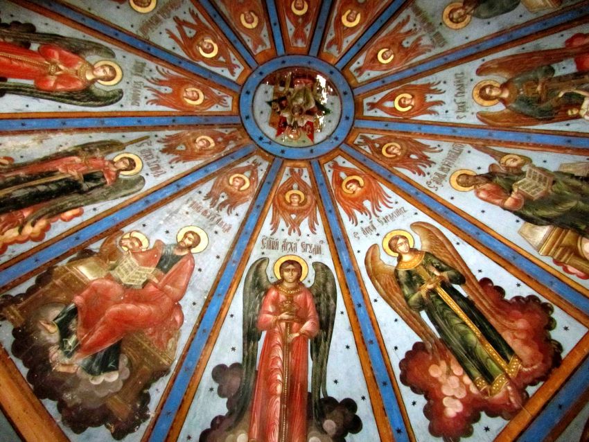 Небо. Покрово-Власьевская церковь, Лядинский погост.